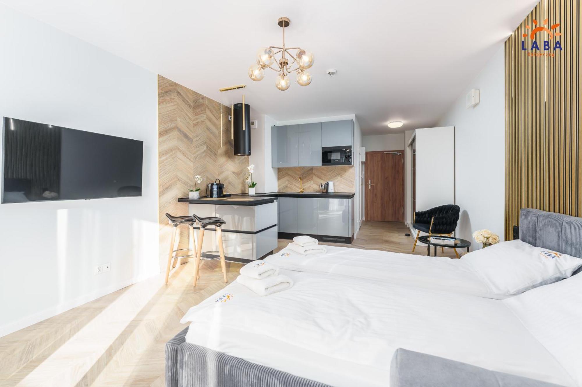Laba Kolobrzeg Apartamenty Kasprowicza 20C Parking Basen Fitness Bawialnia W Cenie, Parkplatz Schwimmbad Fitness Spielzimmer Im Preis Exteriör bild